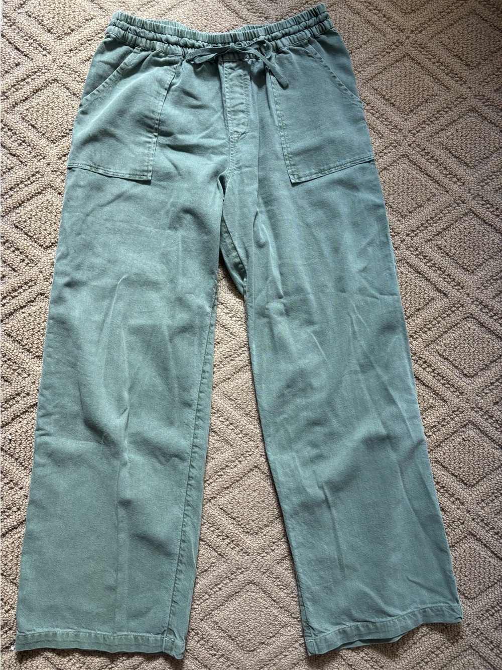 O'Neill Sage Green Drawstring Jogger Pants